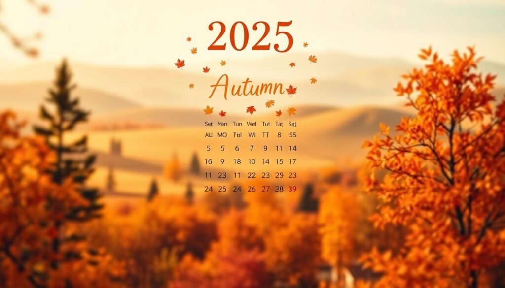 Herbstferien Kalender 2025
