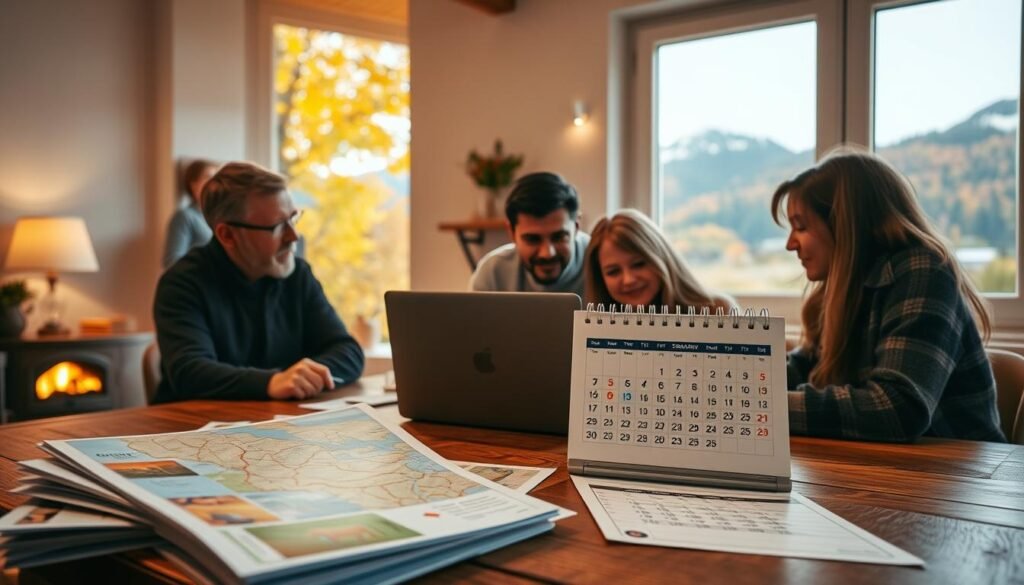 Planung und Vorbereitung für die Ferienzeit
