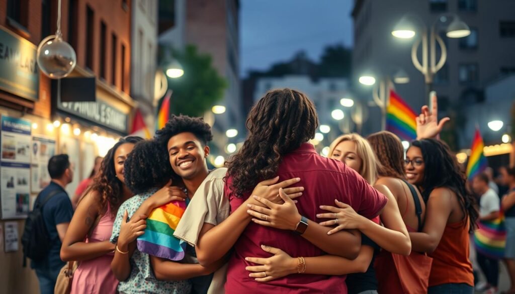 Unterstützung für bisexuelle Menschen