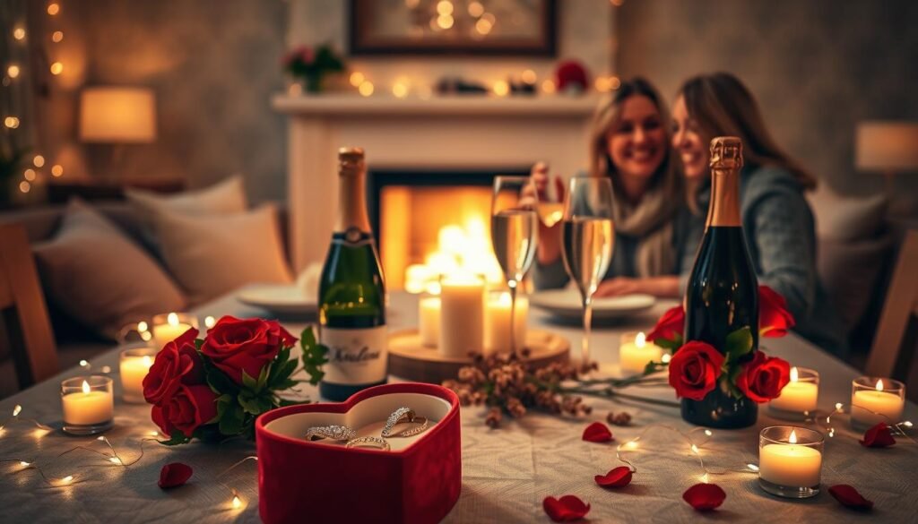 romantische Jahrestagsgeschenke für gemütliche Abende